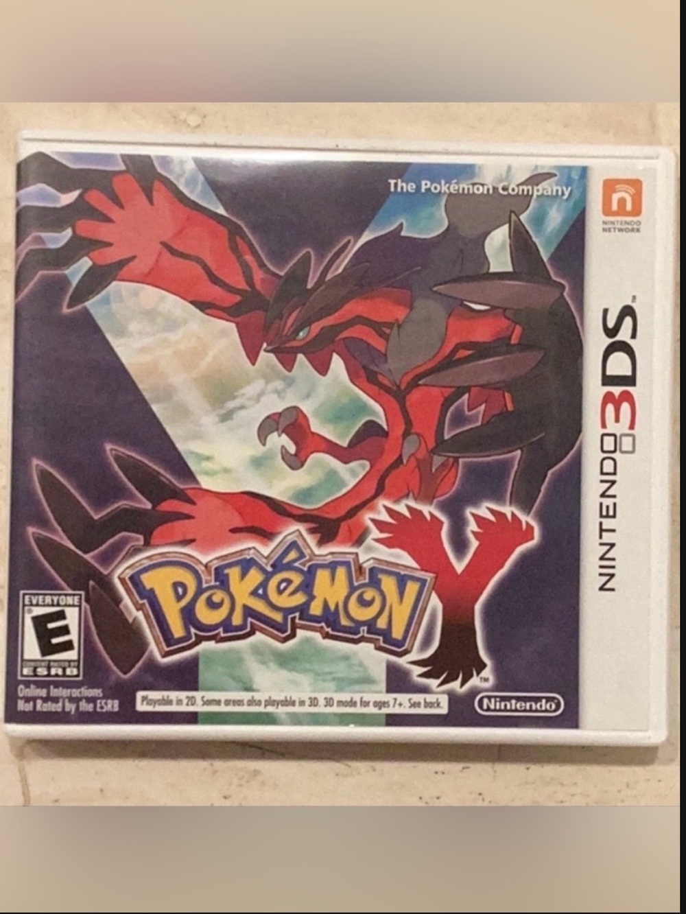 Pokemon Y Nintendo 3DS Game Authentic CIB Tested Working